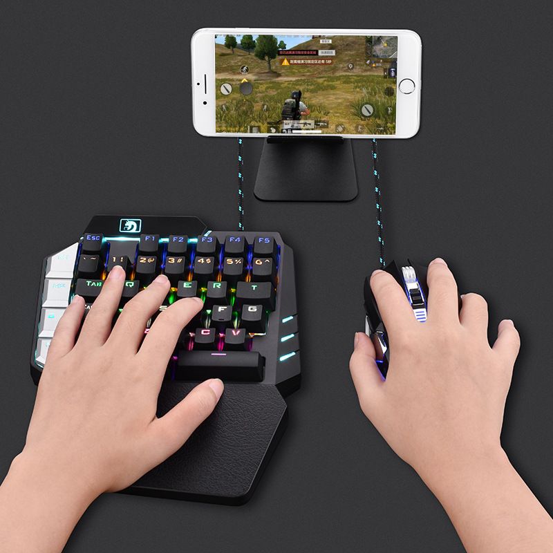 Игровая клавиатура для одной руки. Hands Keyboard. Keyboard with hands