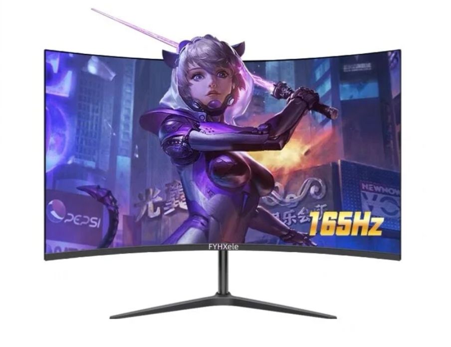 FYHXele27"Монитор165Гц,FullHD,белый,бежевый