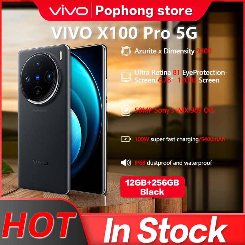 vivoСмартфонX100ProCN12/256ГБ,черный