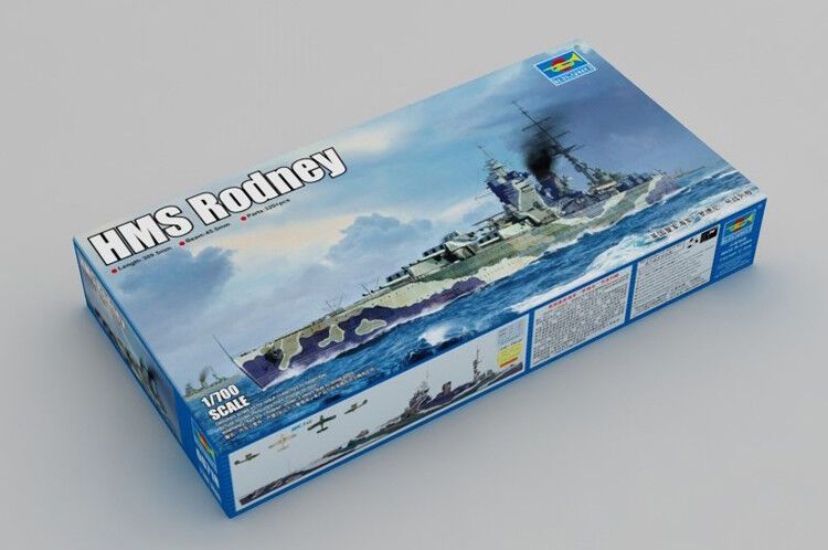 Trumpeter 1/700 06718 HMS Родни Корабль