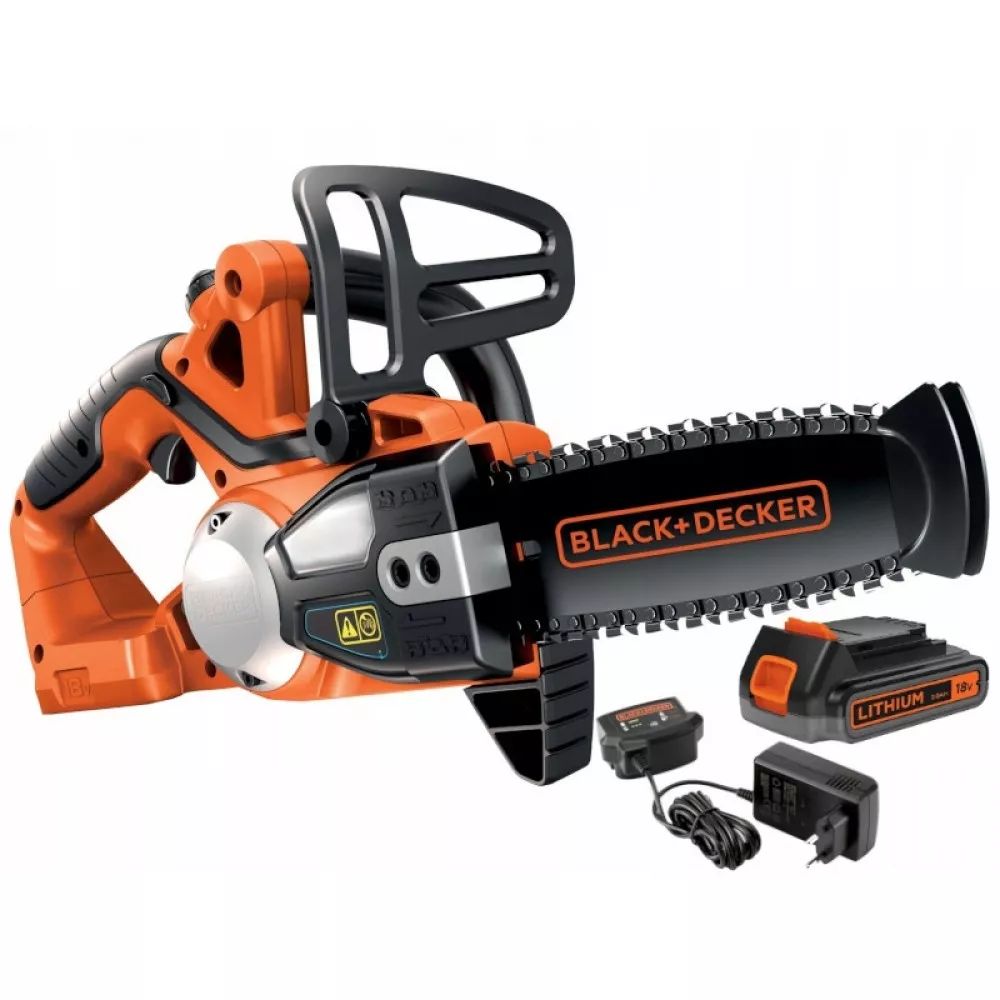 Аккумуляторная пила Black Decker. Пила аккумуляторная цепная 1820. Цепная электрическая пила Black+Decker gkc1825l20. Аккумуляторные цепные мини пилы Блэк.