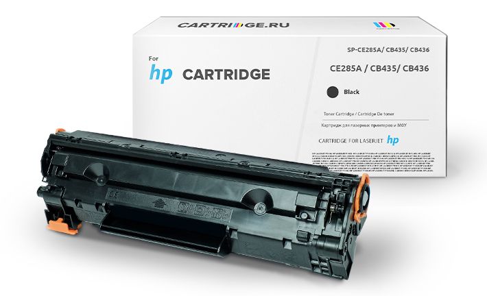 Картридж Solution Print SP CE285A/CB435/CB436 совместимый лазерный с чипом для HP LaserJet P1102/ M1132/ M1212/ М1217