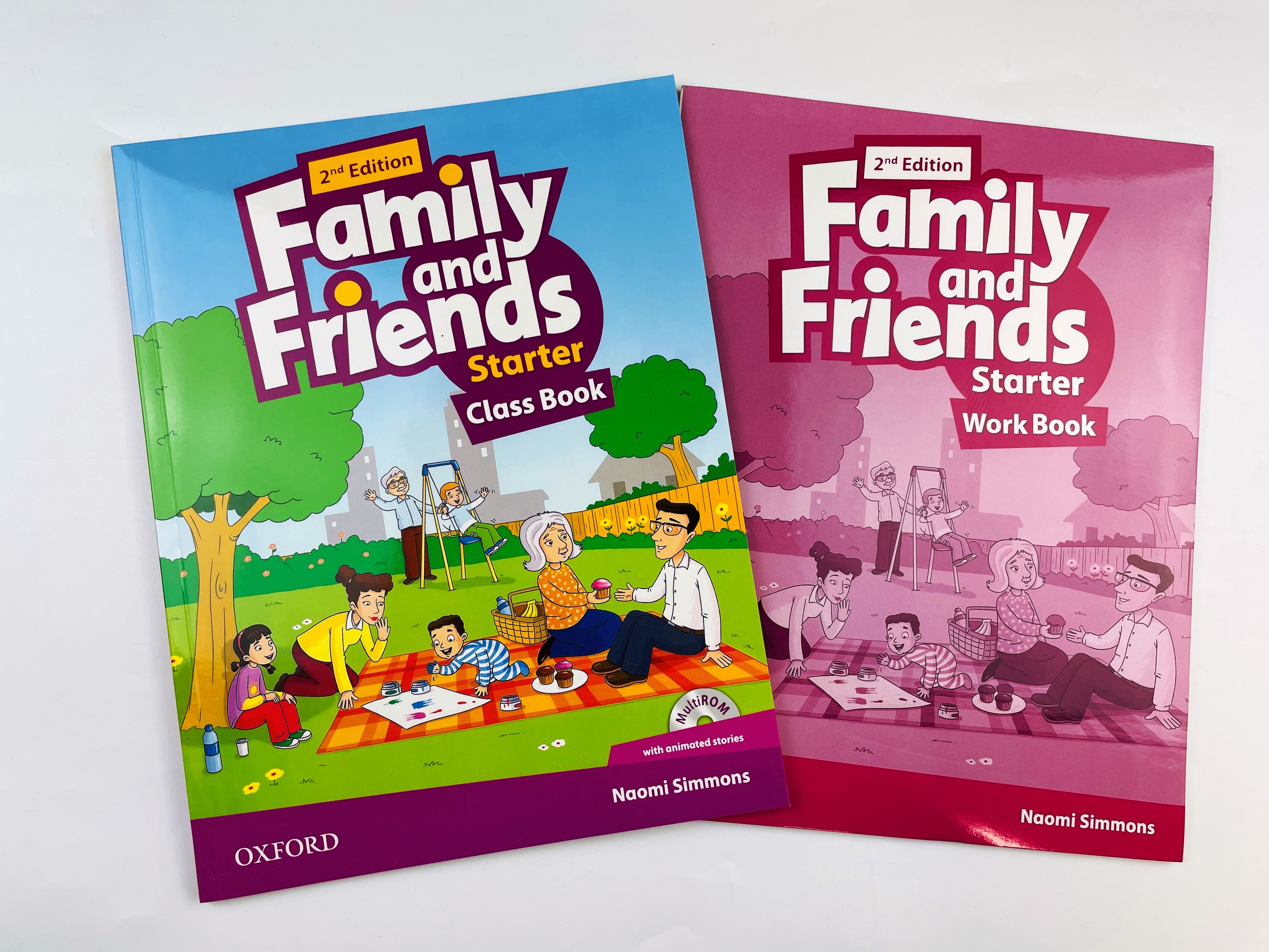 Комплект Family and Friends Starter (2nd edition) Class Book + Workbook +  CD | Simmons - купить с доставкой по выгодным ценам в интернет-магазине  OZON (1041335002)