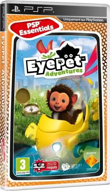 Игра EyePet Приключения (Essentials) (PSP, Русская версия)