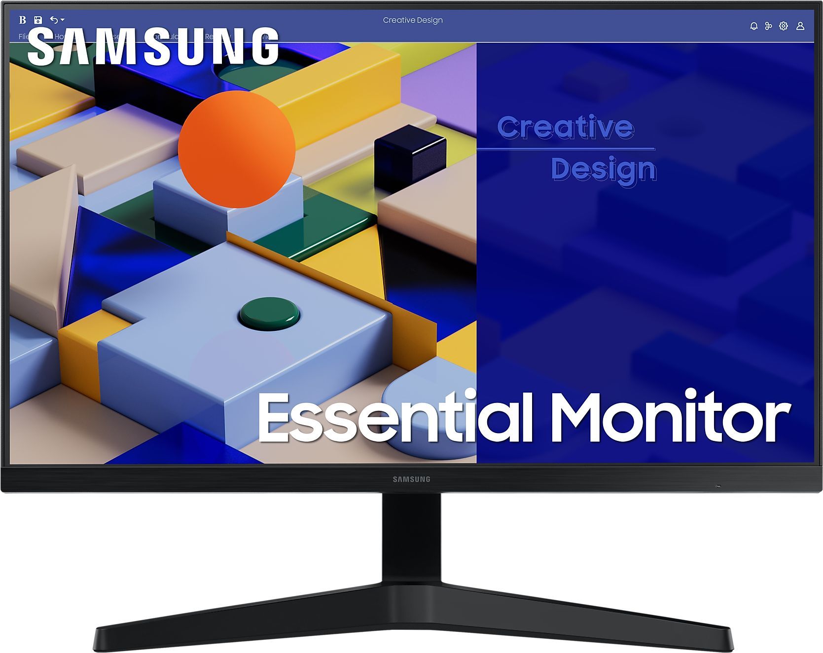 Samsung27"МониторS27C310EAI,черный