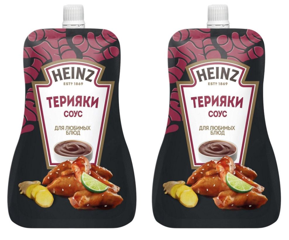 Heinz Соус Терияки, 200 г, 2 шт