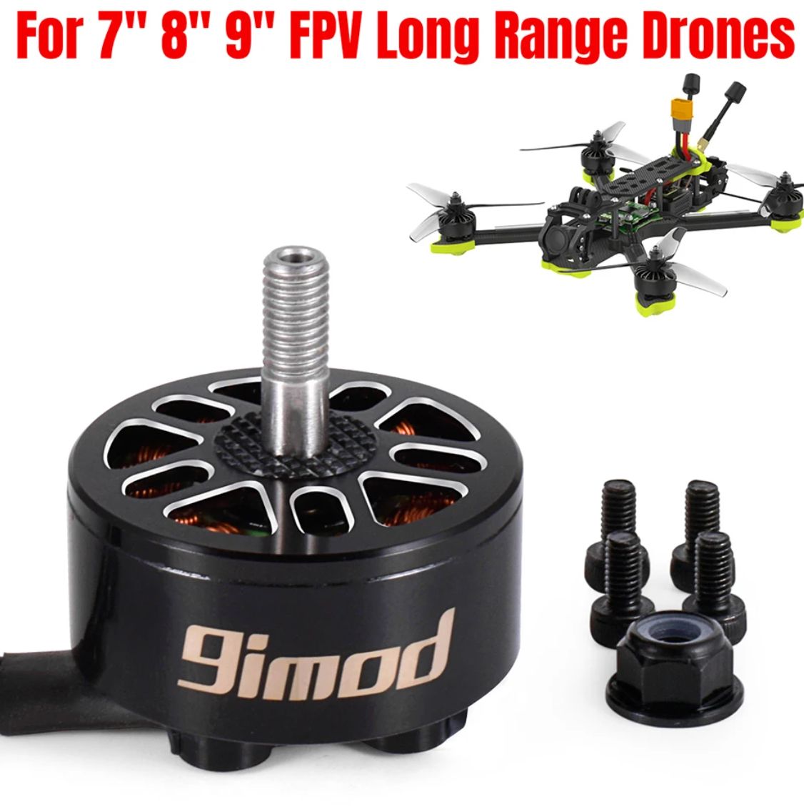 1 шт./уп 9IMOD X2812 1115KV бесщеточный двигатель 2-6S для RC Multirotor самолет FPV