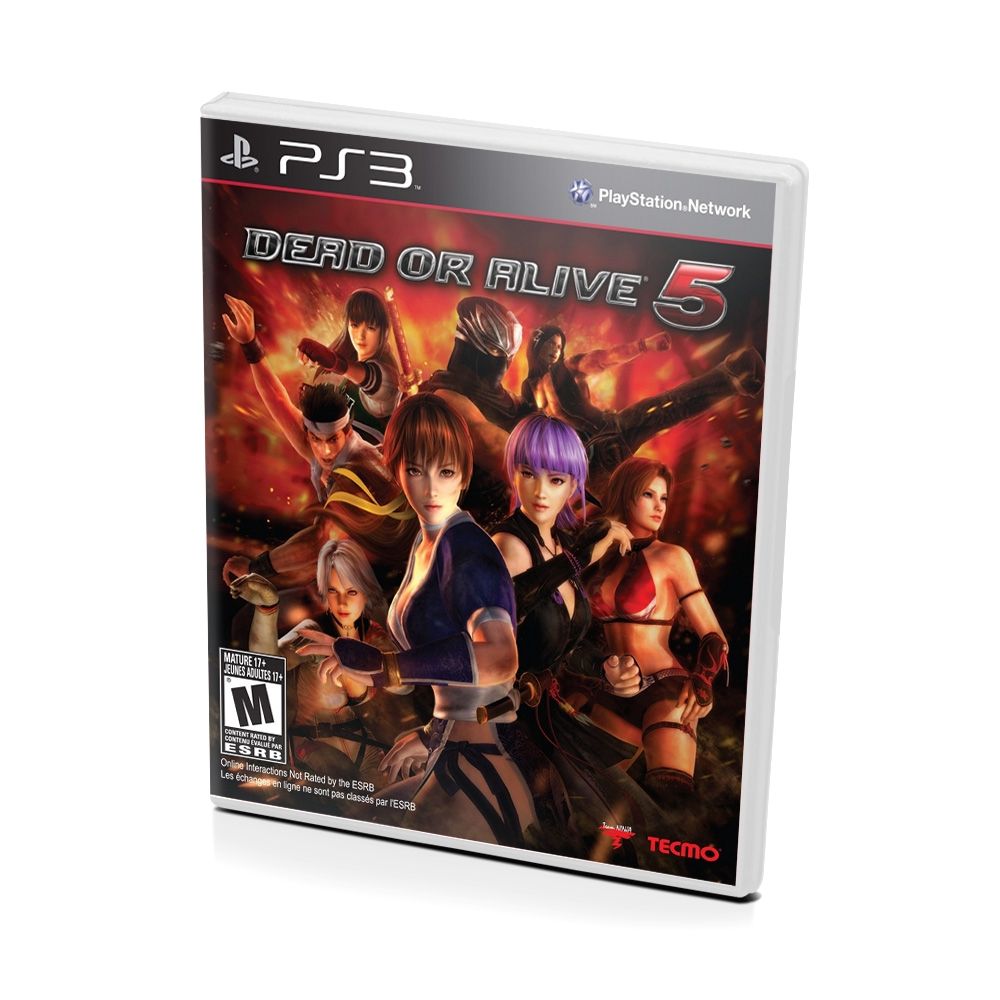 Игра Dead or Alive 5 (PlayStation 3, Английская версия)