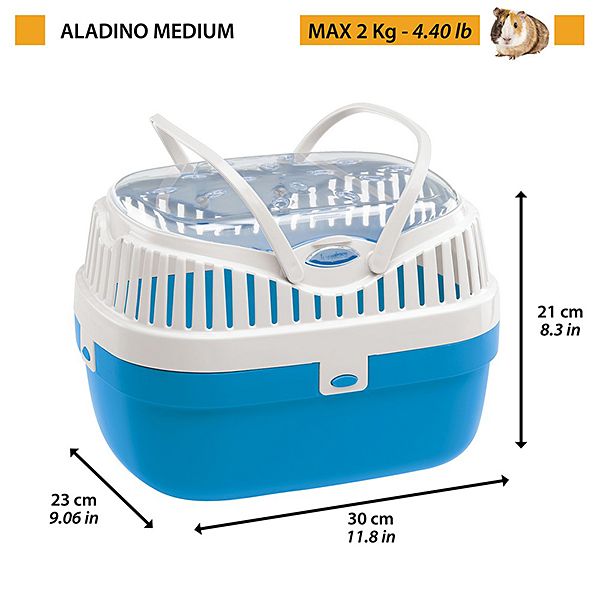 Переноска для грызунов Ferplast Aladino M 30х23х21см