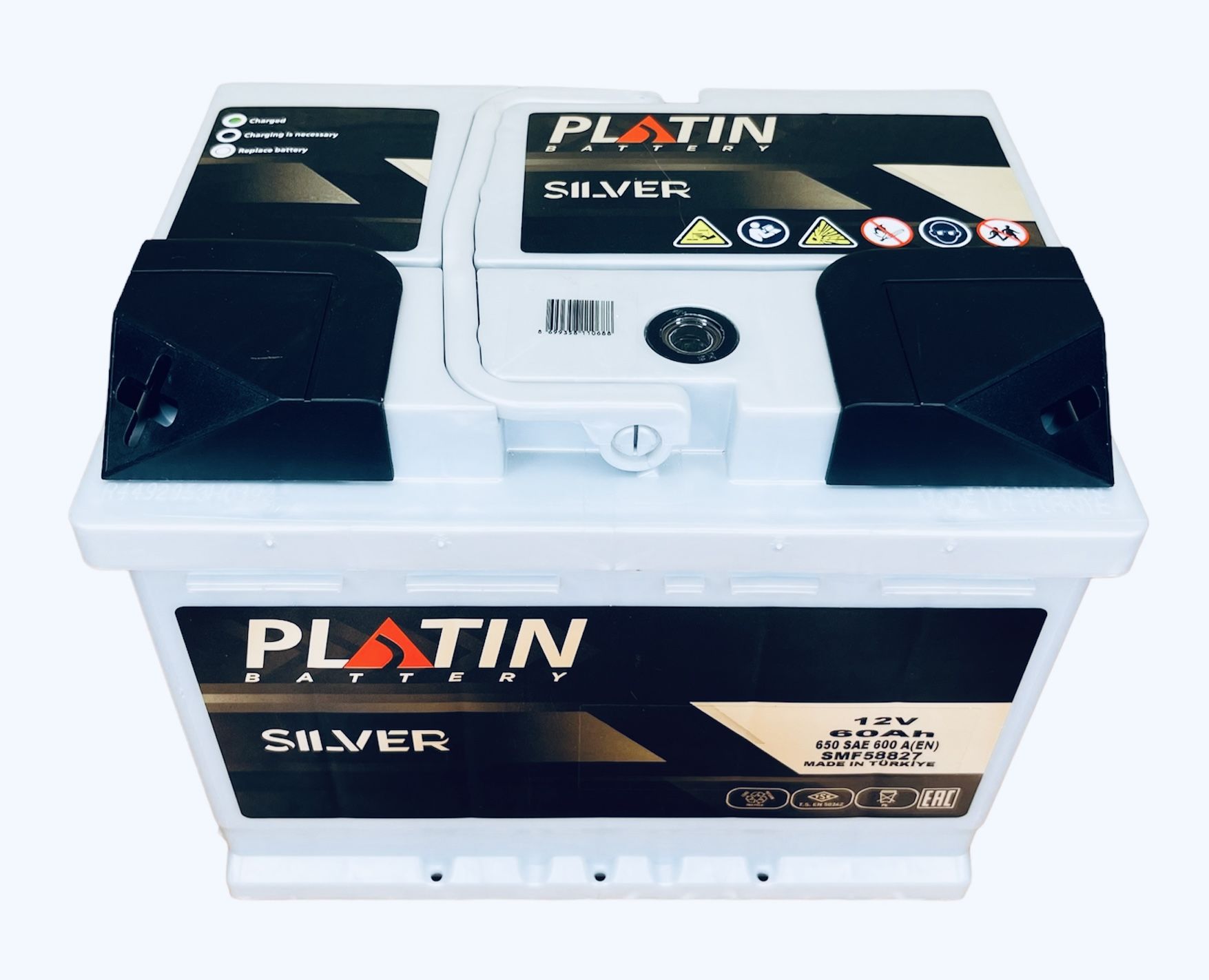 Аккумулятор автомобильный Platin Silver 60 Ач 600 A п.п. SMF L2 242х175х190