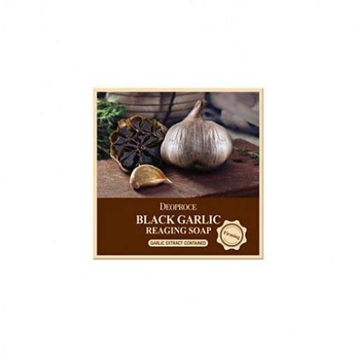 МылотуалетноесэкстрактомчерногочеснокаBlackGarlicReagingSoap,100г