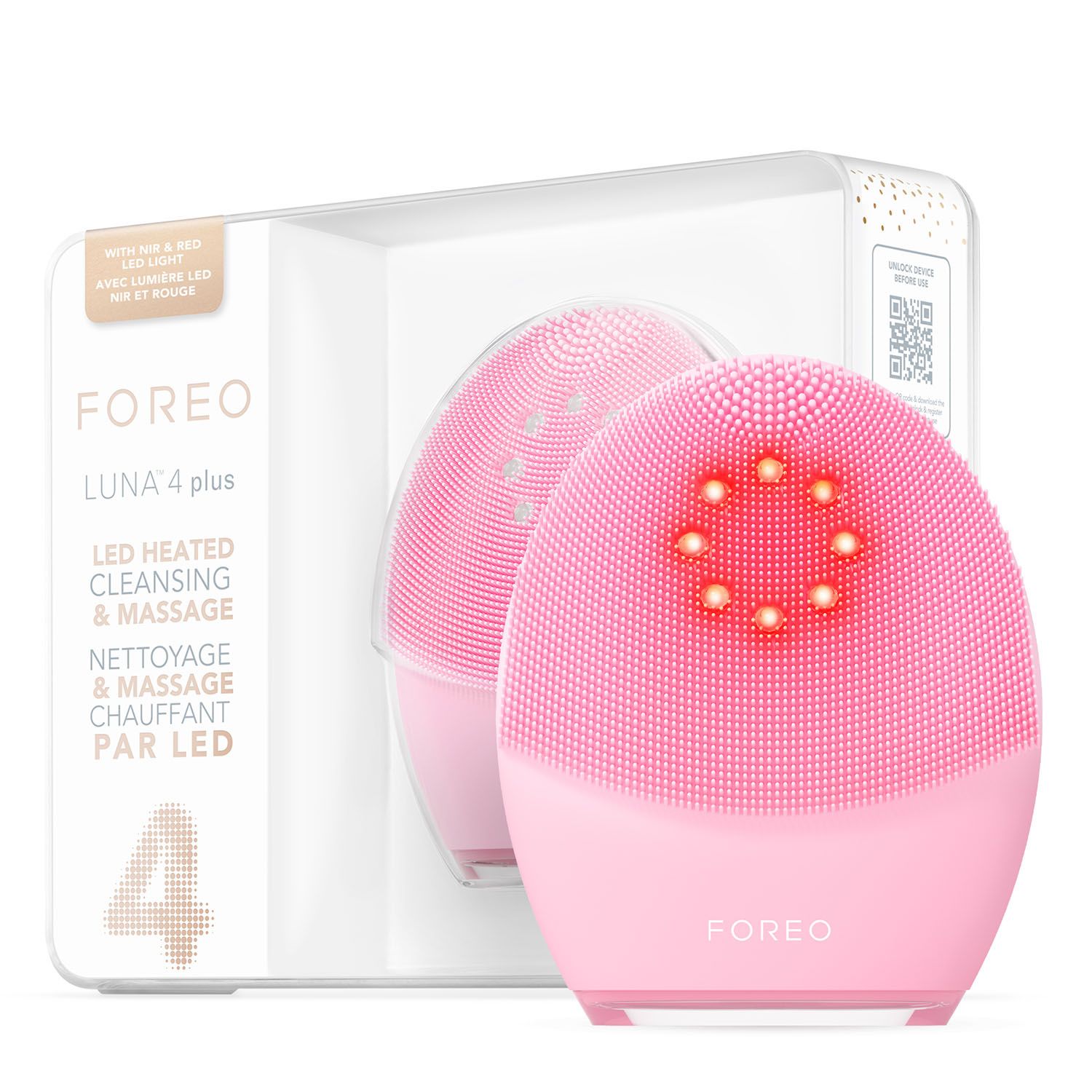 Foreo Косметологический аппарат LUNA 4 plus - купить по выгодной цене в  интернет-магазине OZON (1017966597)