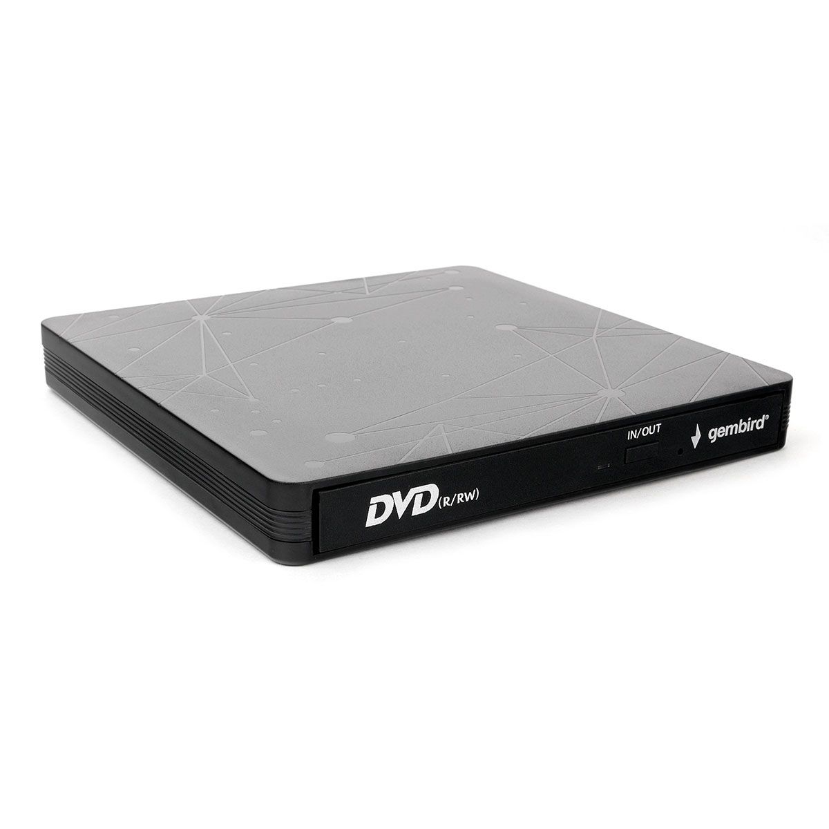 Внешний привод DVD-RW Gembird DVD-USB-03, USB 3.0, черный