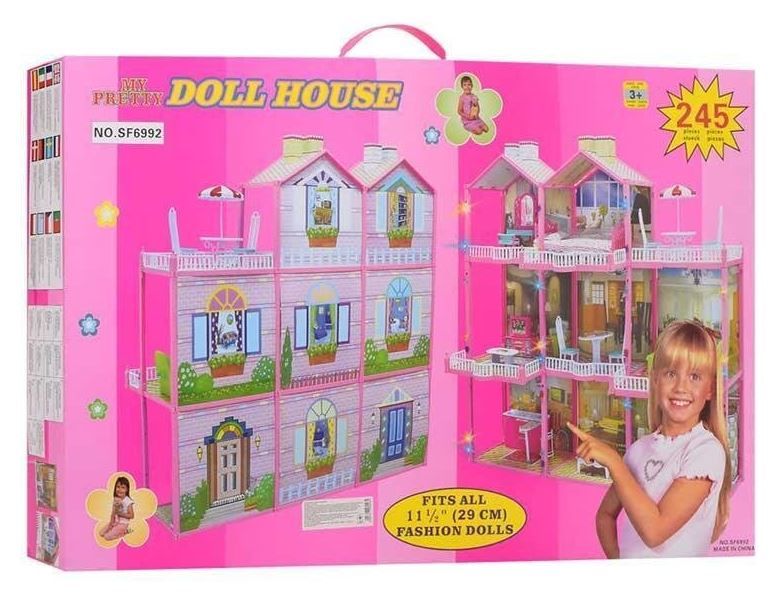 Кукольныйдомик"DollHouse"смебелью