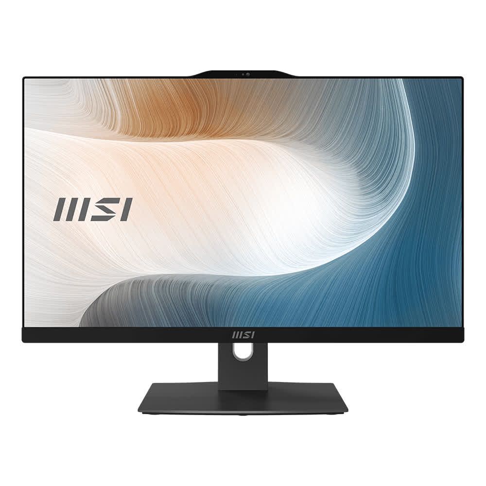 MSI 23.8" Моноблок Modern AM242P 1M (Intel Core 5 120U, RAM 16 ГБ, SSD 256 ГБ, Intel Graphics, Без ОС), 9S6-AE0721-1201, черный, Русская раскладка