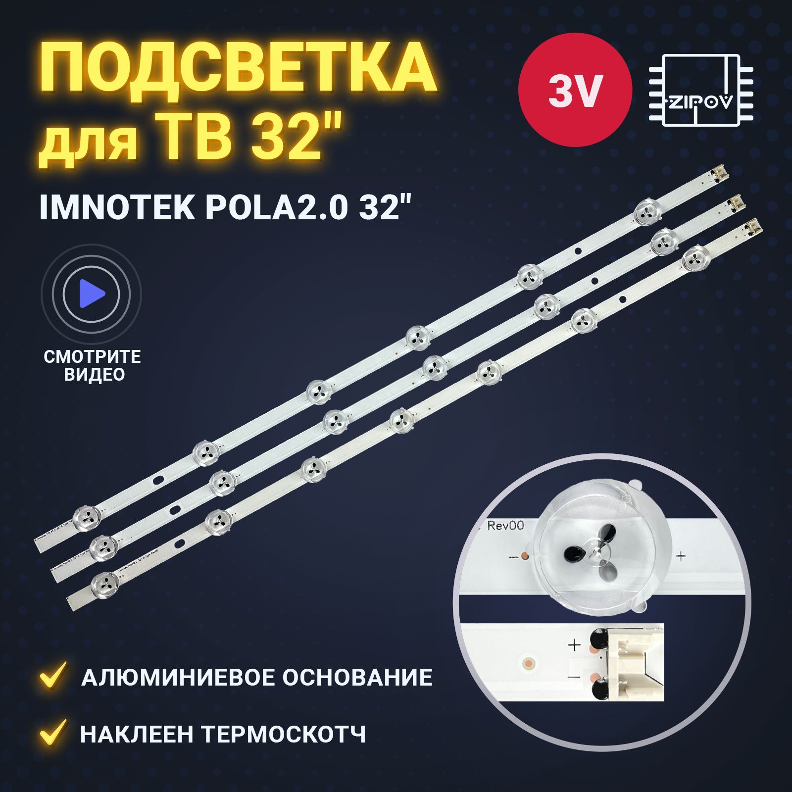 Подсветка32"ImnotekPOLA2.032