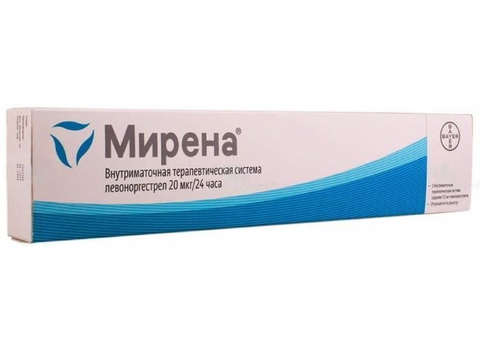 Мирена,внутриматочнаятерапевтическаясистема,1шт.