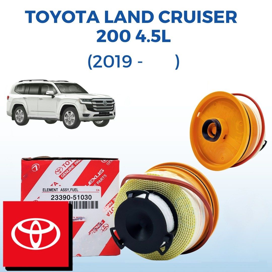 Фильтр топливный Toyota 23390-51030 / Land Cruiser VII (J200) 4.5 TD