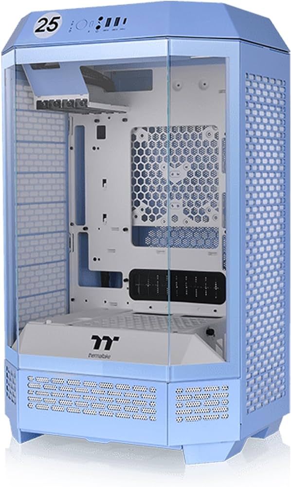 Thermaltake Компьютерный корпус Корпус miniITX Thermaltake The Tower 300 Hydrangea, Micro-Tower, без БП, голубой ca-1y4-00sfwn-, голубой (CA-1Y4-00SFWN-00)