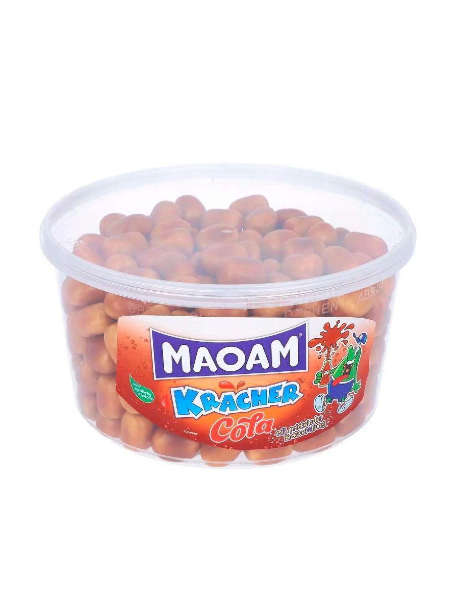 Жевательные конфеты Haribo Maoam Cola Kracher Камушки Кола, 1200 гр