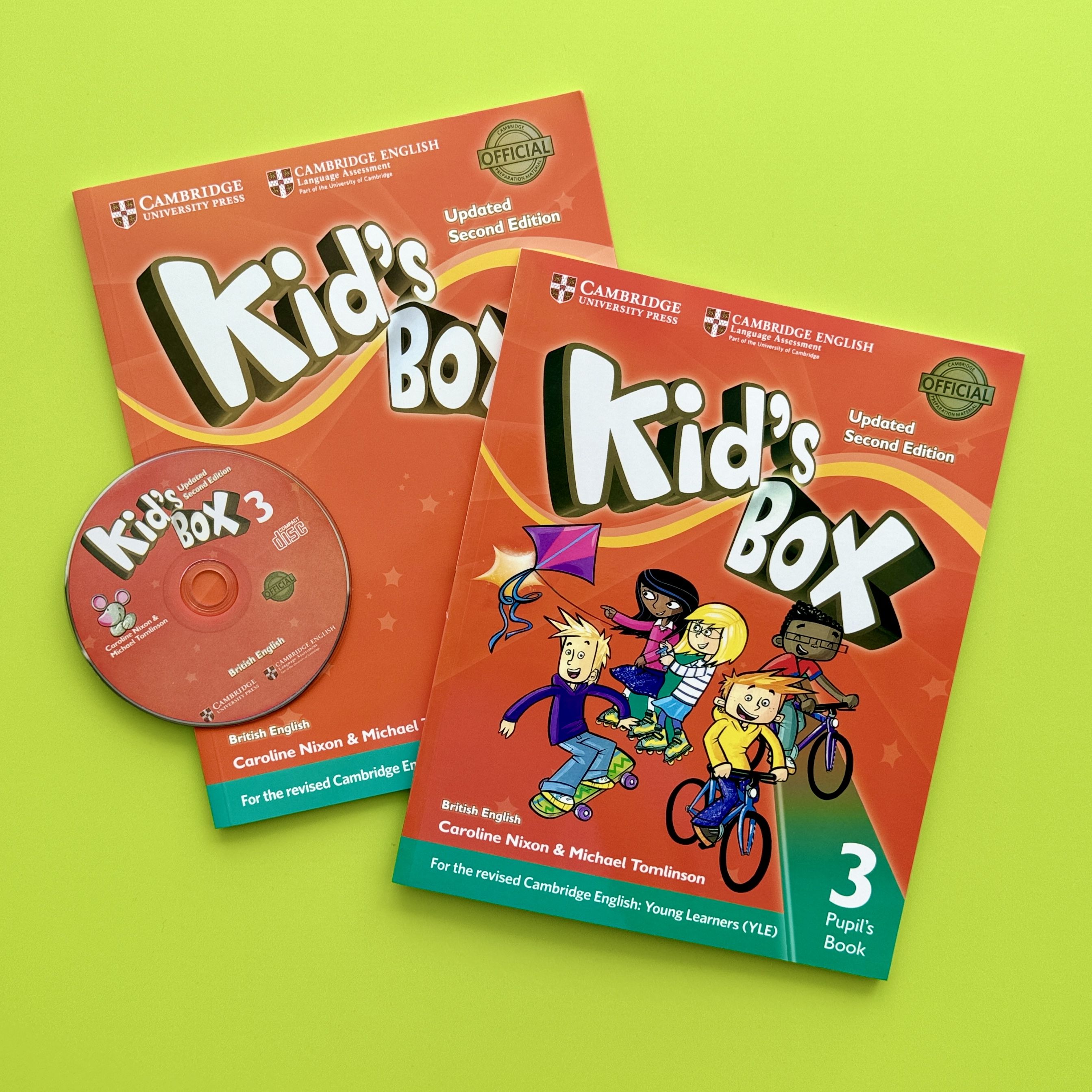 Комплект Kid's Box 3 Updated Second Edition (Pupil's book + Activity book + CD)