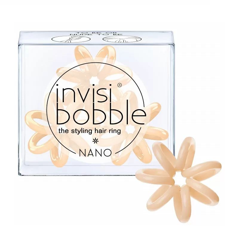 Invisibobble Nano To Be or Nude to Be Резинки для волос Аксессуары 3 шт