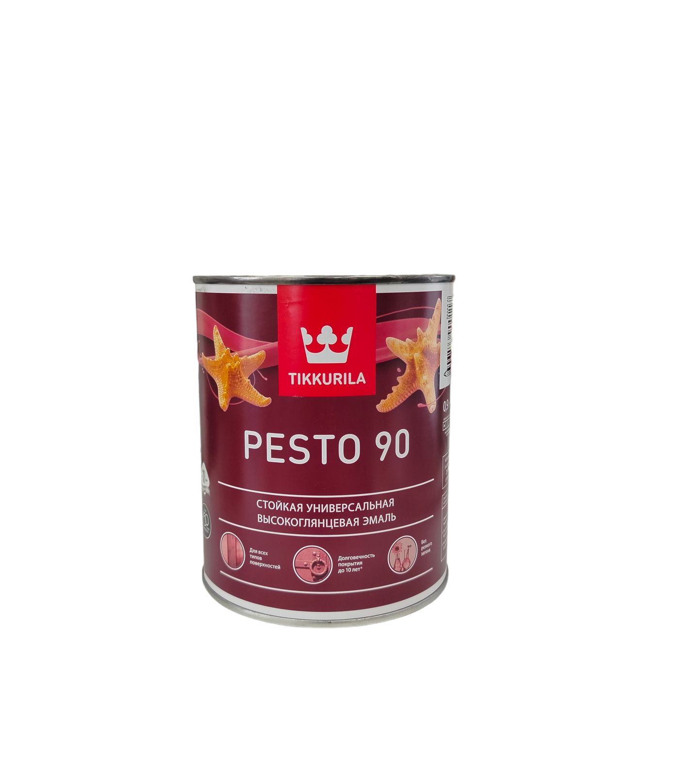 УниверсальнаястойкаяэмальPesto90Белыйбаза"А"0,9л