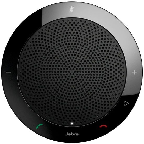 Спикерфон Jabra Speak 410 MS, 2в1: музыкальная колонка и устройство громкой связи / Microsoft Teams, проводной (USB-А), цвет черный (7410-109)