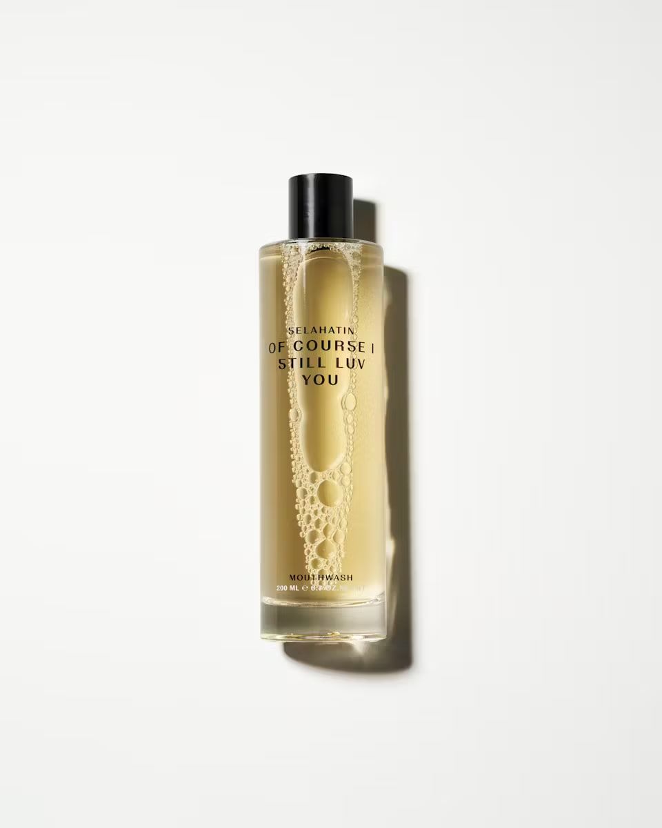 SELAHATIN OF COURSE I STILL LUV YOU Mouthwash Verbena, Bergamot, Cardamon, Pine & Mint 200 мл - ополаскиватель для полости рта Selahatin