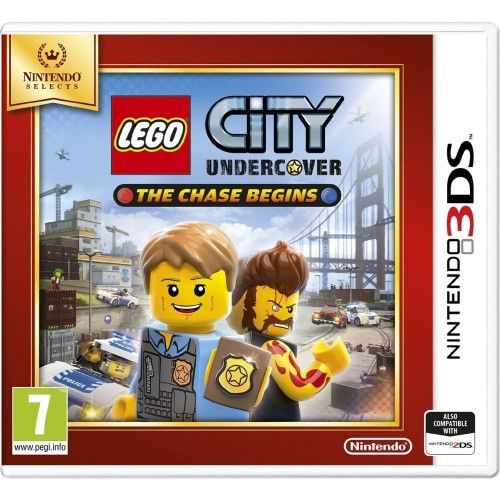 Игра LЕGО City Undercover: The Chase Begins (Nintendo Selects) (Nintendo 3DS, Русская версия)