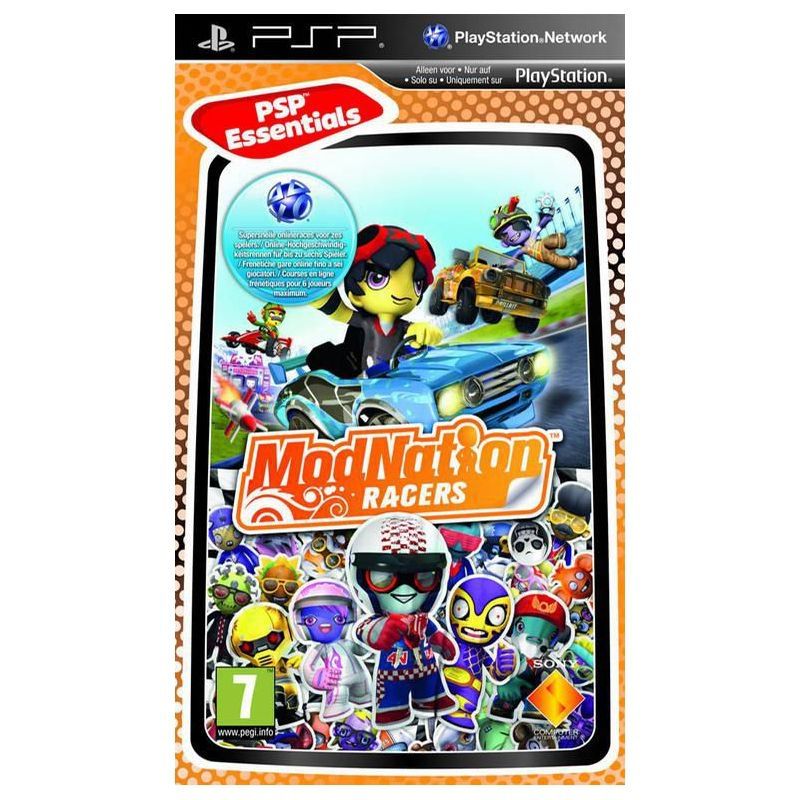 Игра ModNation Racers (PlayStation Portable (PSP), Русская версия)