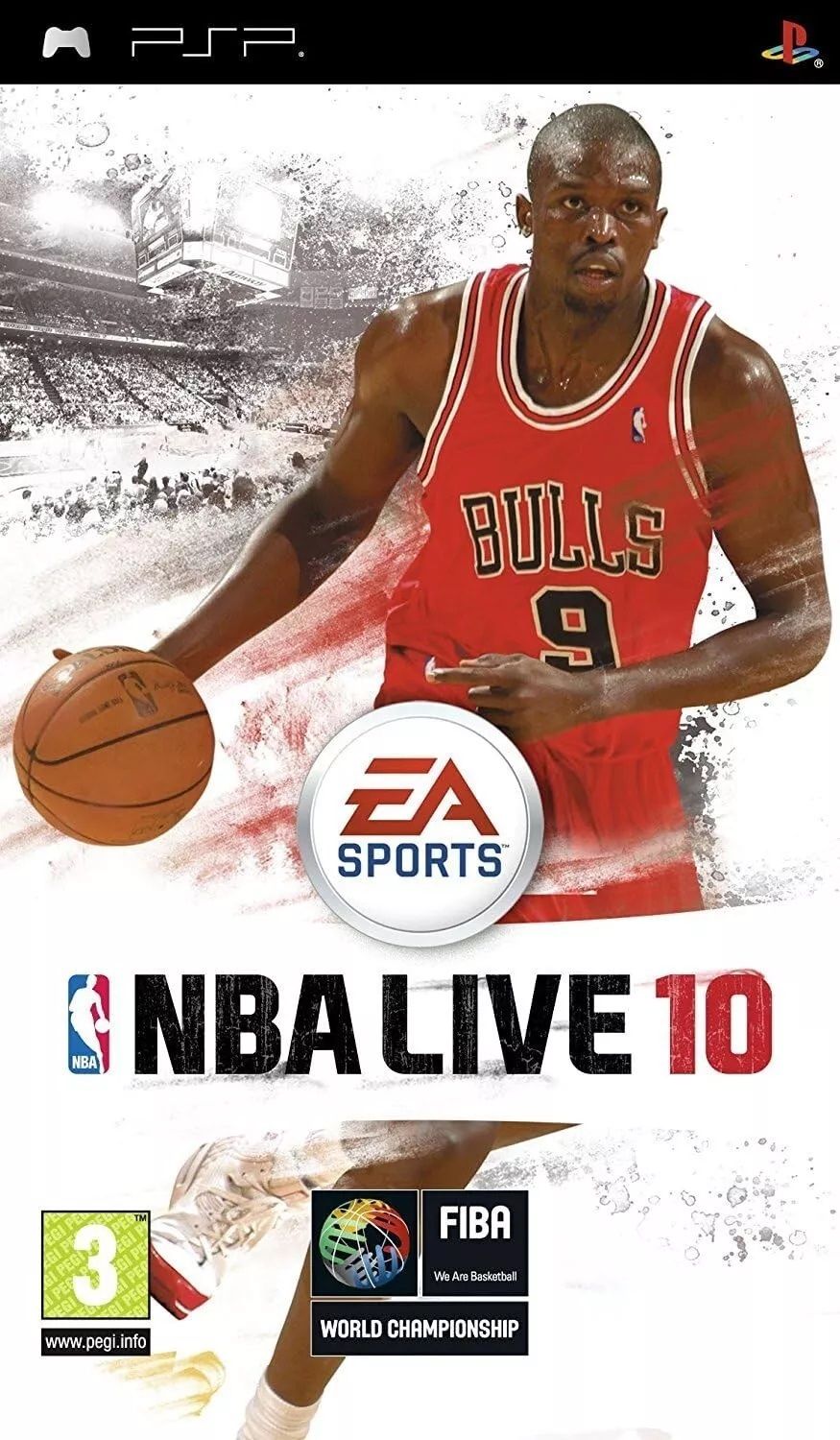 Игра NBA Live 10 (PSP, Английская версия). Товар уцененный