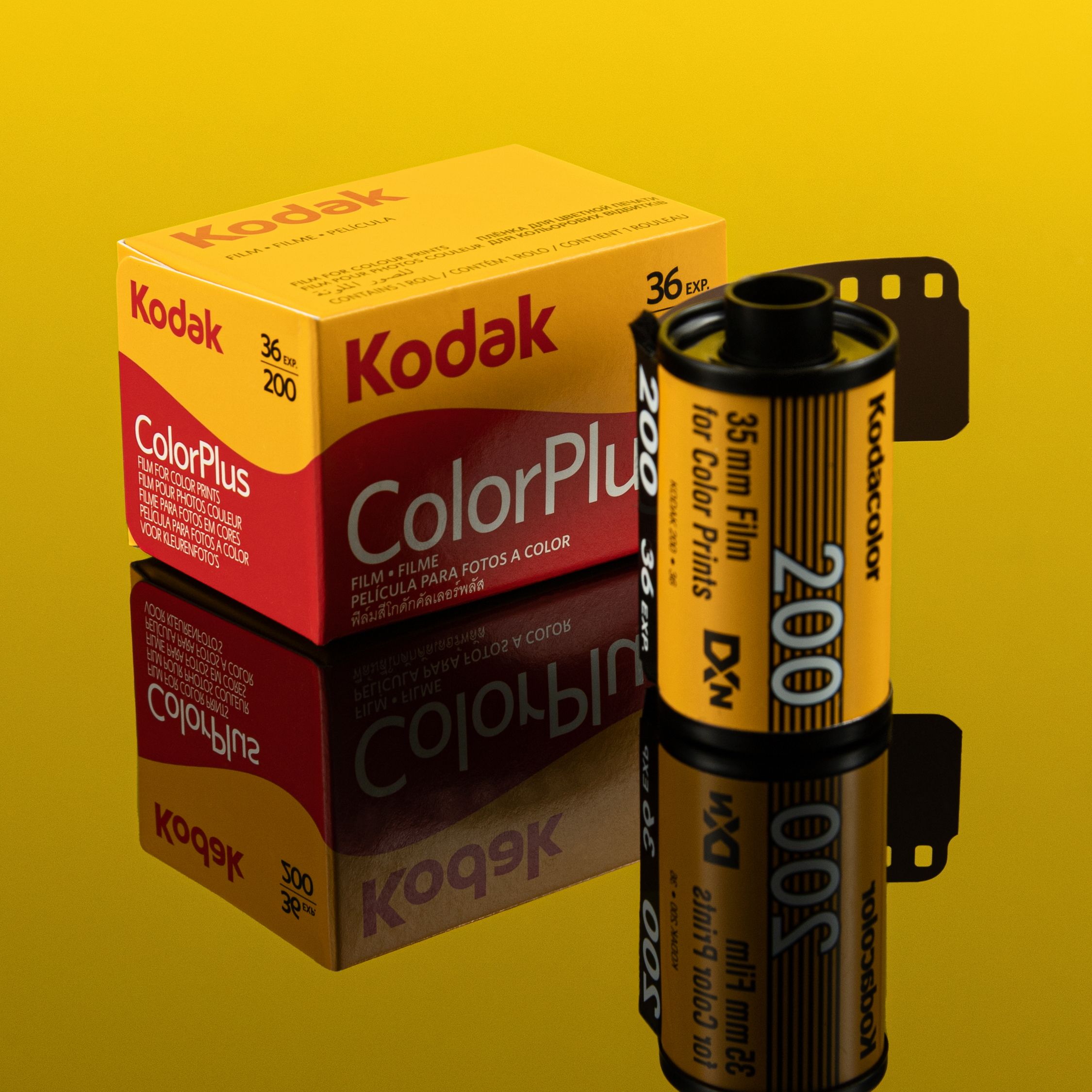 Цветная фотопленка Kodak Color Plus 35мм 36 кадров ISO 200