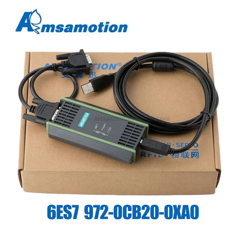 6ES7972-0CB20-0XA0USB-кабель-адаптердляПКдляSiemensS7-200/300/400RS485ProfibusMPIPPIDB9-контактный