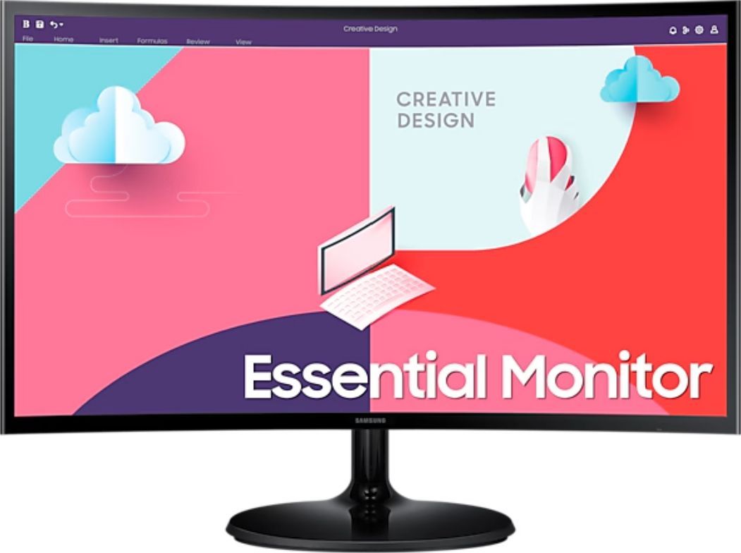 Samsung24"МониторEssentialMonitorLS24C362EAIXCI,черный