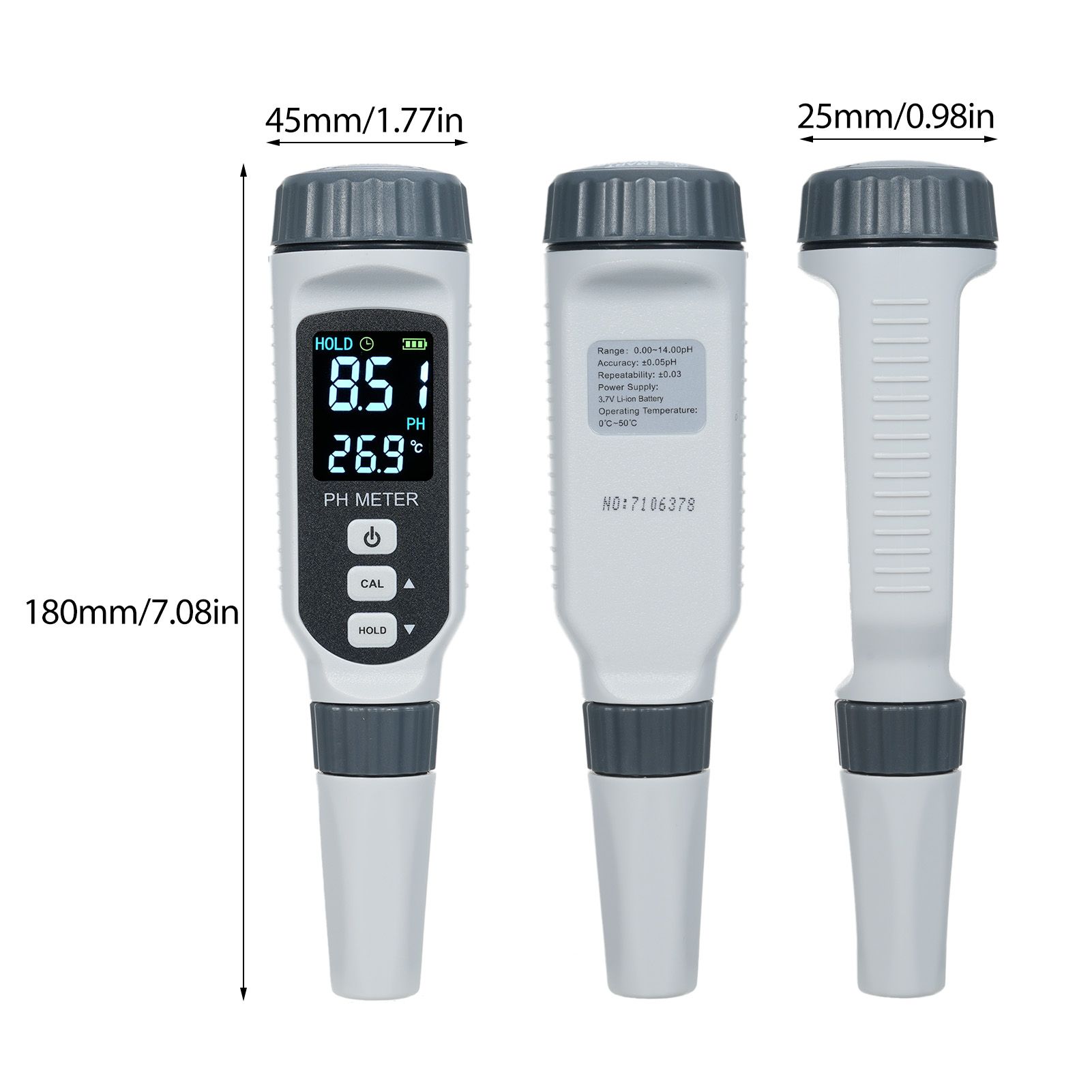 SMART SENSOR цифровой pH метр, промышленные высокой точности качества воды ph тест ручка, IP65 водонепроницаемый