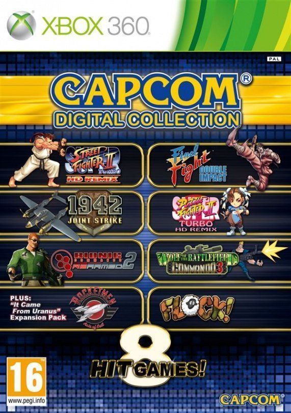 Игра Capcom Digital Collection (XBox 360, Английская версия)