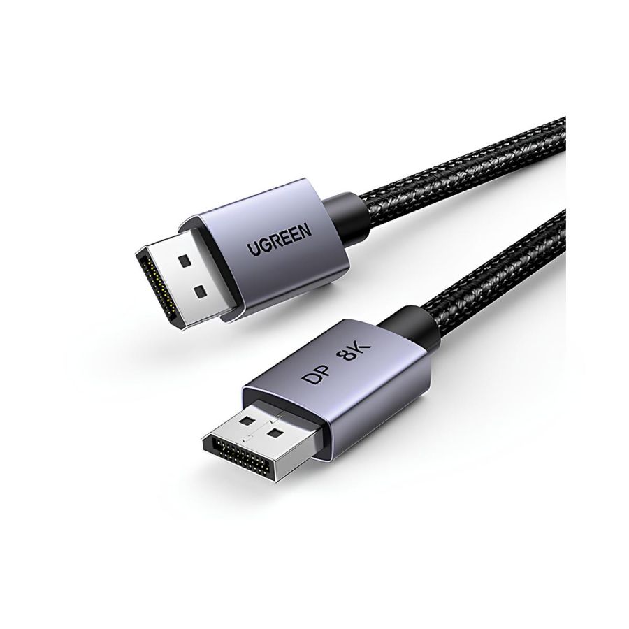 UgreenВидеокабельDisplayPort/DisplayPort,3м,серый