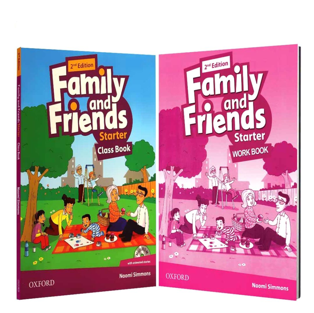 Family and Friends starter (2nd edition) Class Book + Workbook + CD/DVD