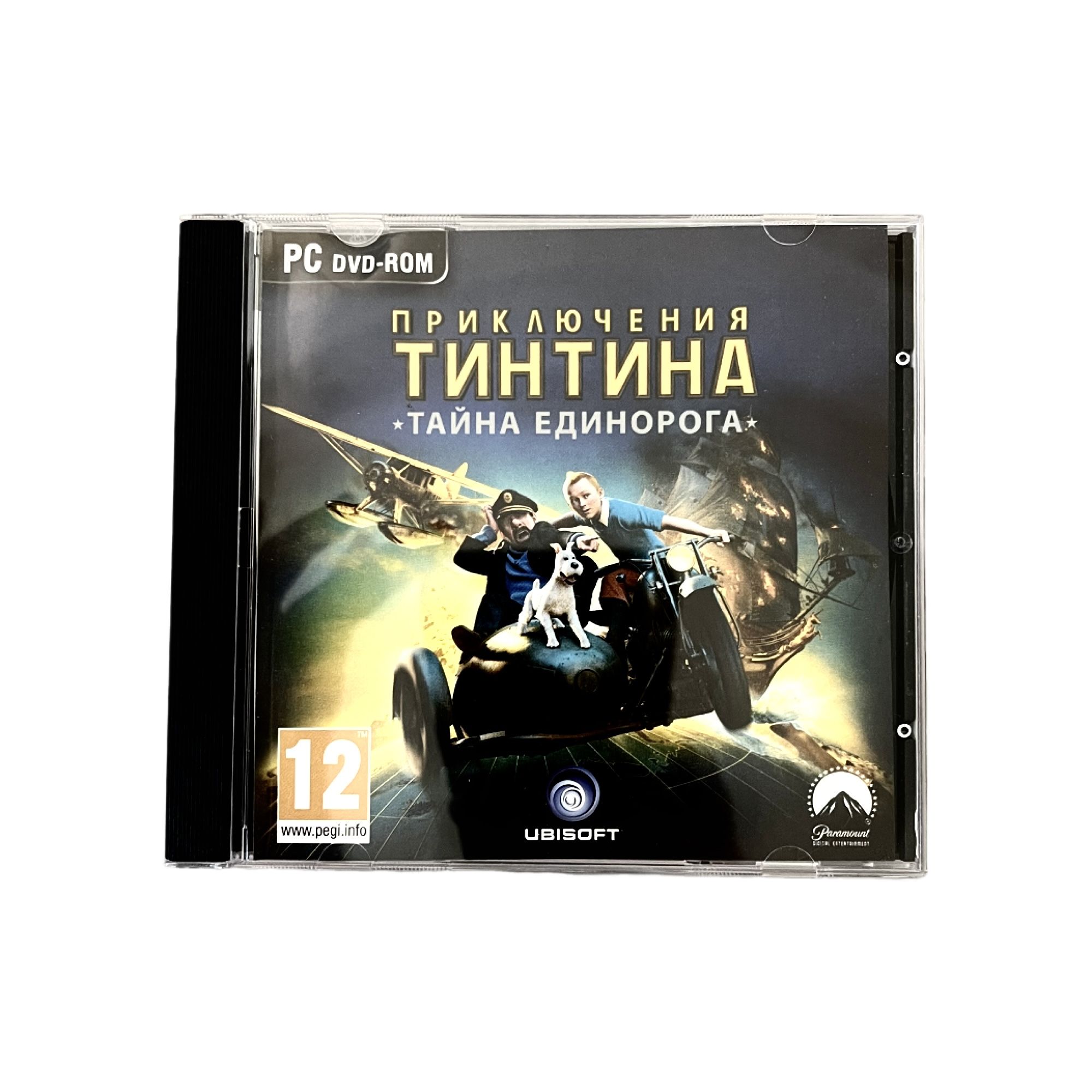 Игра Игра CD Приключения Тинтина Тайна Единорога (The Adventures of Tintin - The secret of the Unicorn) - 2011, Action / Adventure, Ubisoft Montpellier, Ubisoft (Windows, PC, Русская версия)