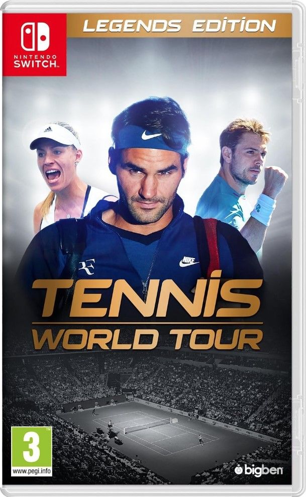 Игра Tennis World Tour - Legends Edition (Nintendo Switch, Русские субтитры)