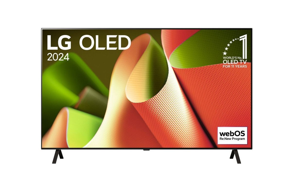 LG Телевизор OLED55B4RLA 55" 4K UHD, черный