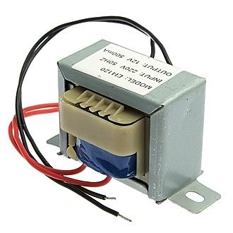 Трансформатор 50гц EI41*20 220v to 12V 6W (RUICHI)