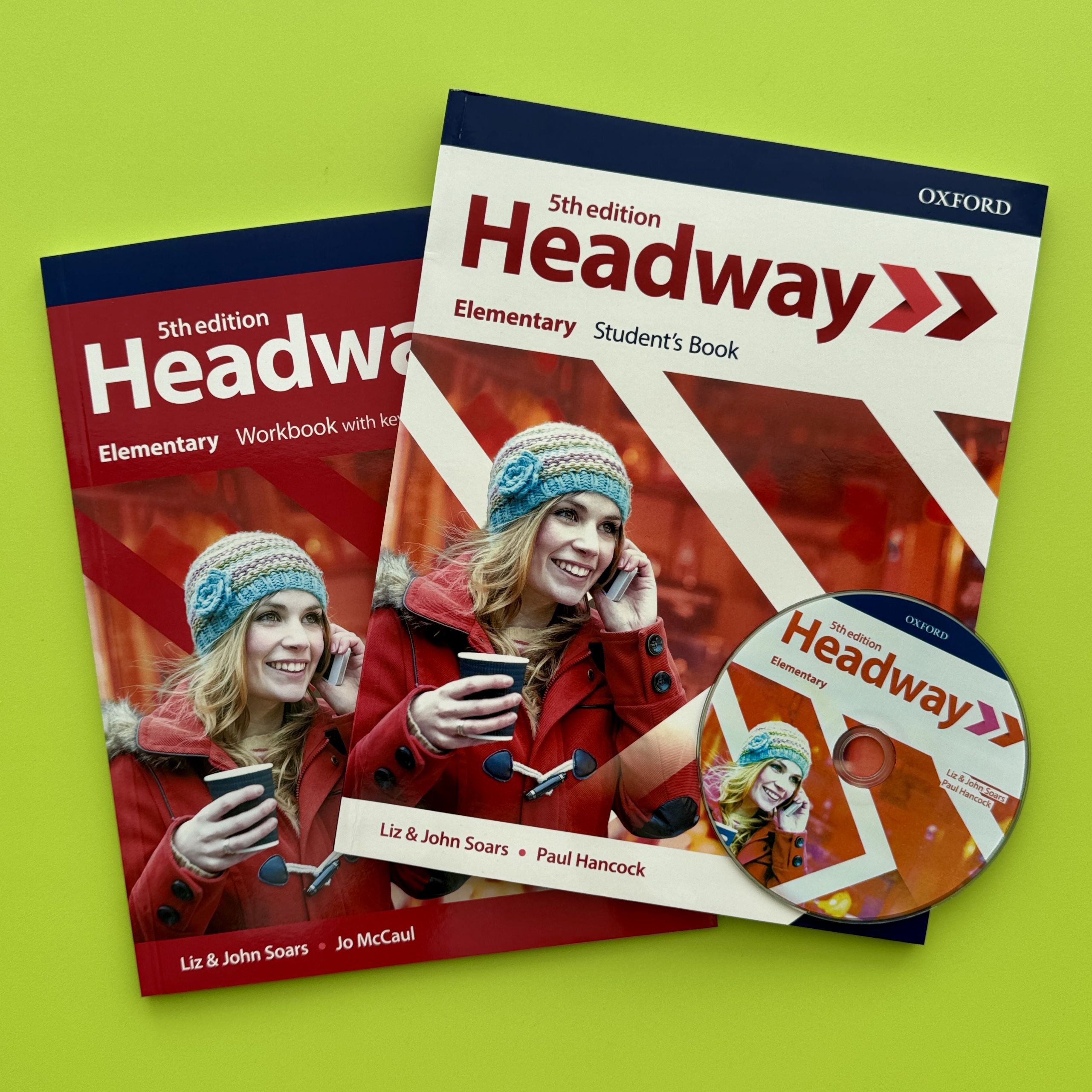 Headway Elementary (5th edition): учебник + рабочая тетрадь + диск