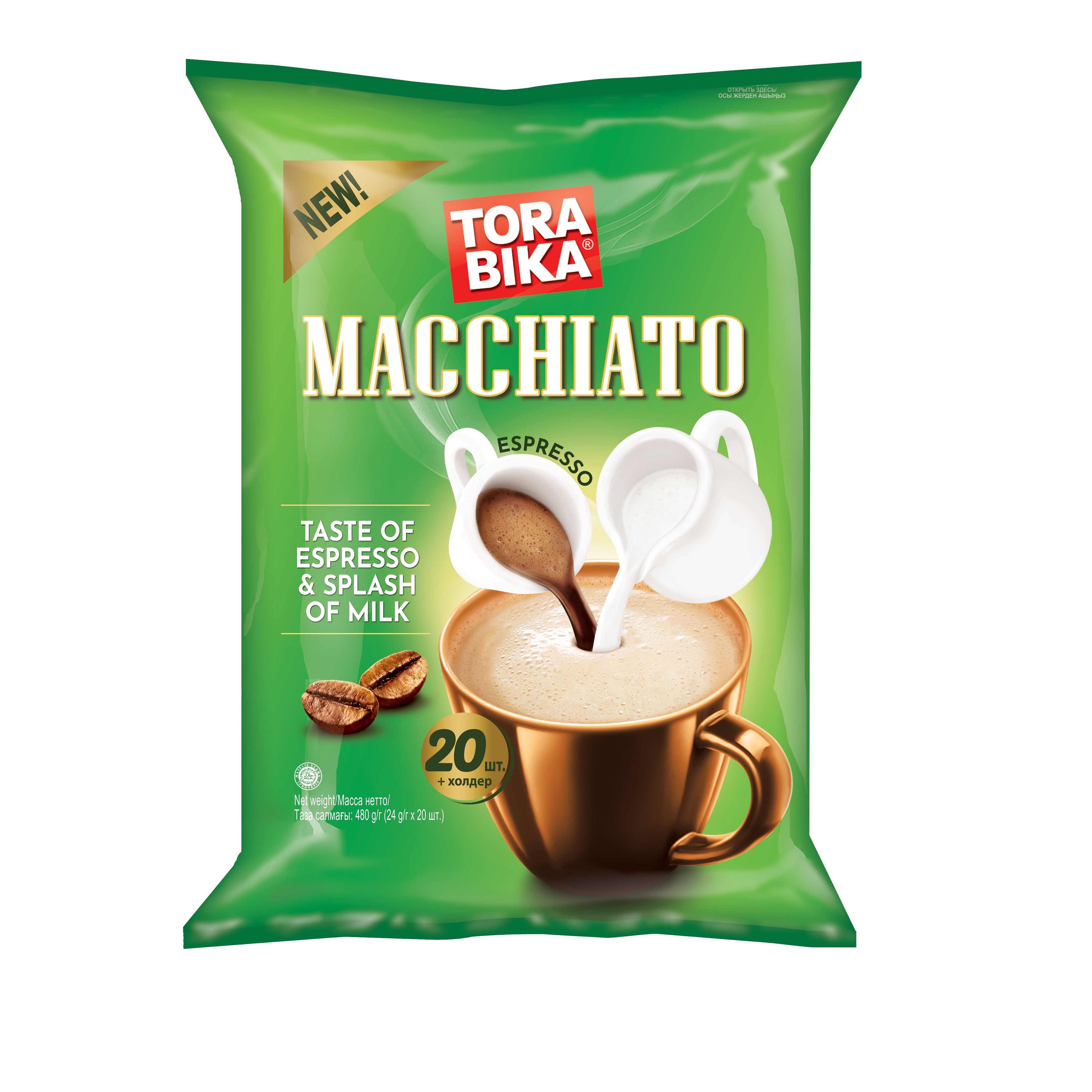 Кофейный напиток Torabika Macchiato, 20 саше