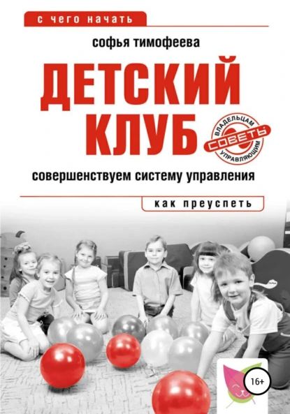 Детский клуб. Совершенствуем систему управления | Тимофеева Софья Анатольевна | Электронная книга