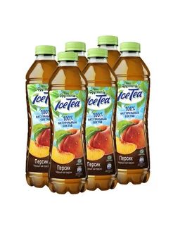 Холодный чай Фрутмотив IceTea черный Персик 1,5л х 6шт