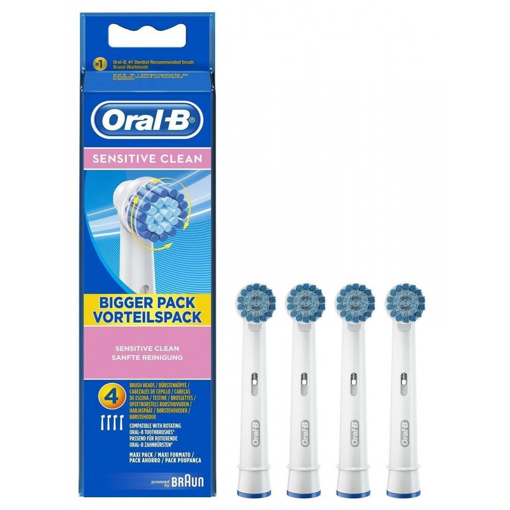 Насадка Oral-B Sensitive clean EBS17 4шт