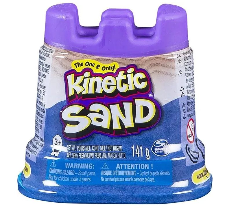 Kinetic Sand Песок кинетический 127 г голубой 6046626