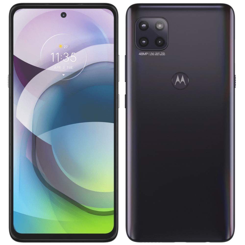 MotorolaСмартфонMotorolaone5Gace,128ГБ,6,7-дюймовый,48-мегапиксельнаяосновнаякамера,аккумулятор5000мАч6/128ГБ,серыйметаллик,черно-серый